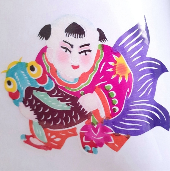 Chinese Folk Art 8 Set Papercuts Artist Book - Picture 7 of 11